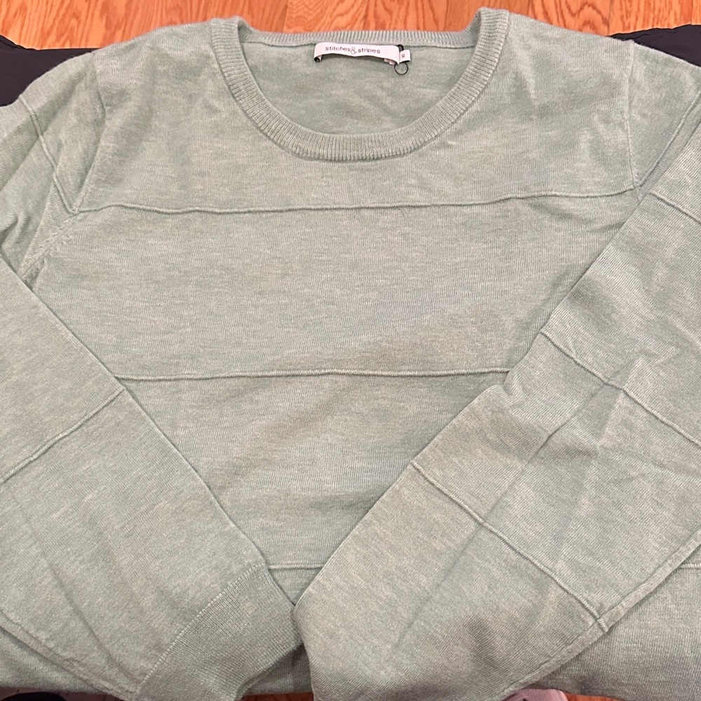 Sage Green Crew Neck Sweater